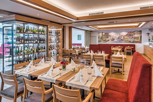 Restaurant mit Wintergarten